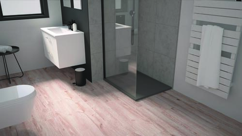 Receveur de Douche Résine de Synthèse Spirit Anthracite 70x100